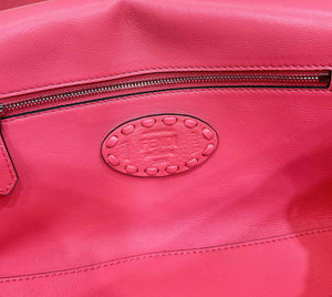 Fendi 8BR600 Baguette Pink Selleria bag with Oversized Topstitching 8610 - Default Title - View 6