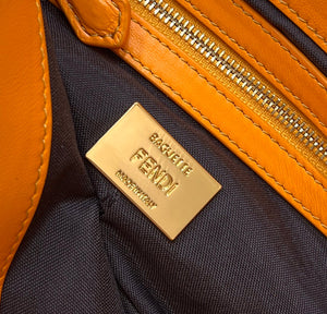Fendi 8BR771 Baguette Large Orange leather 0135 bag - Default Title - View 8