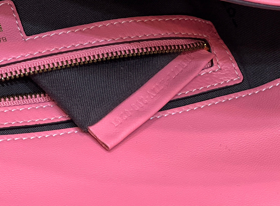 Fendi 8BR771 Baguette Rose Red leather bag - Default Title - View 9