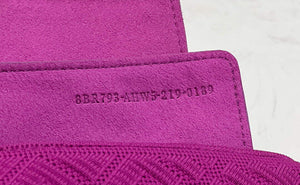 Fendi 8BR793 Midi Baguette Chain FF Fabric Bag Purple - Default Title - View 8