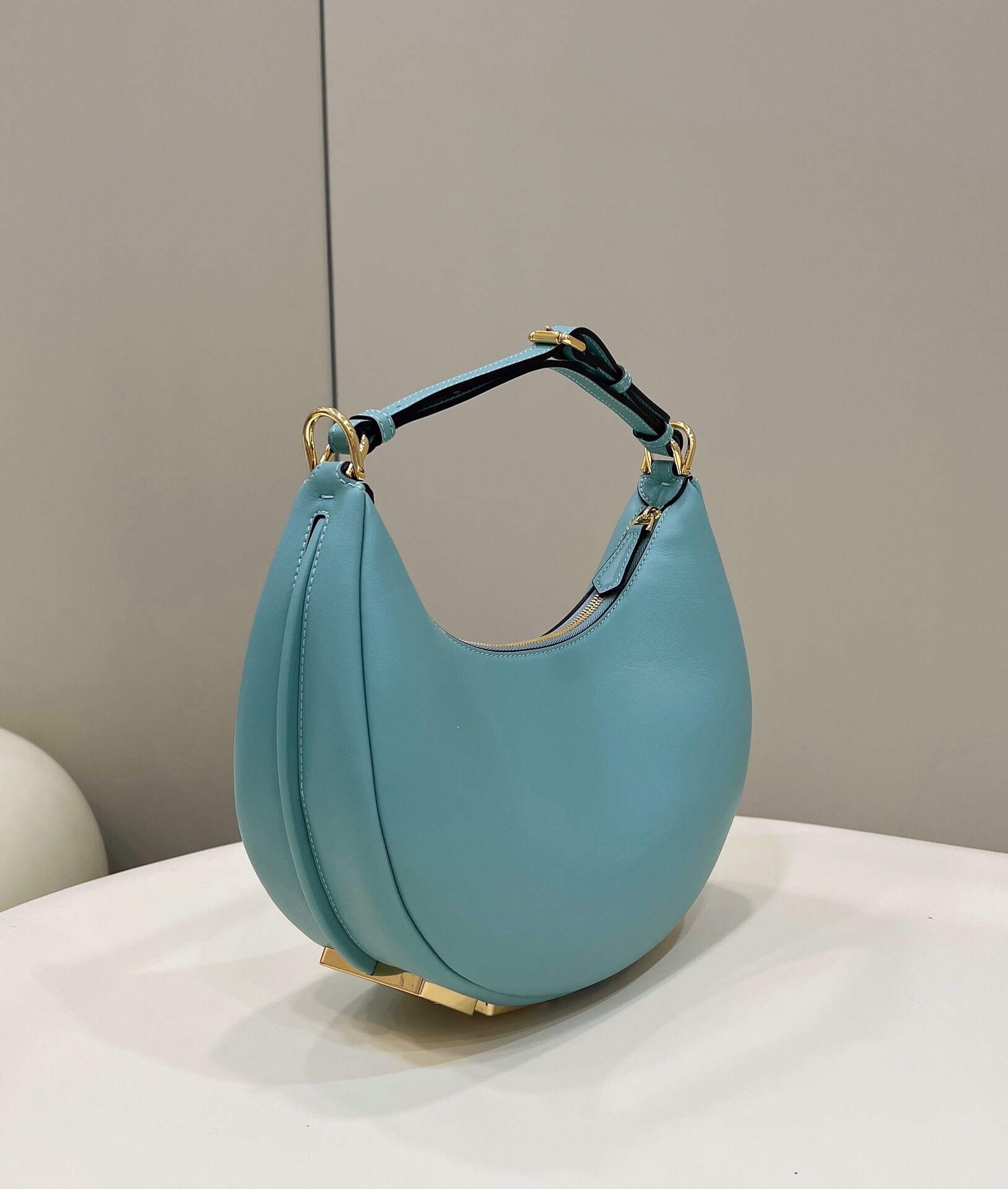Fendi 8BR798 Fendigraphy Small 80056M Blue leather Bag