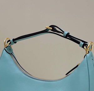 Fendi 8BR798 Fendigraphy Small 80056M Blue leather Bag - Default Title - View 5