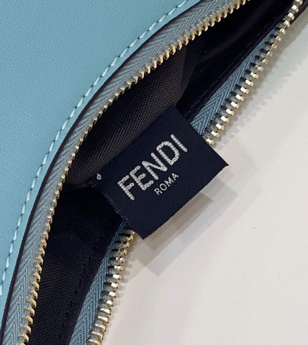 Fendi 8BR798 Fendigraphy Small 80056M Blue leather Bag