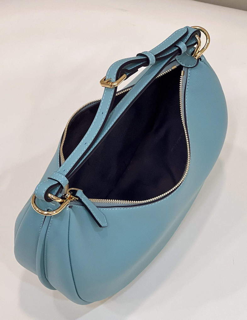 Fendi 8BR798 Fendigraphy Small 80056M Blue leather Bag - Default Title - View 9
