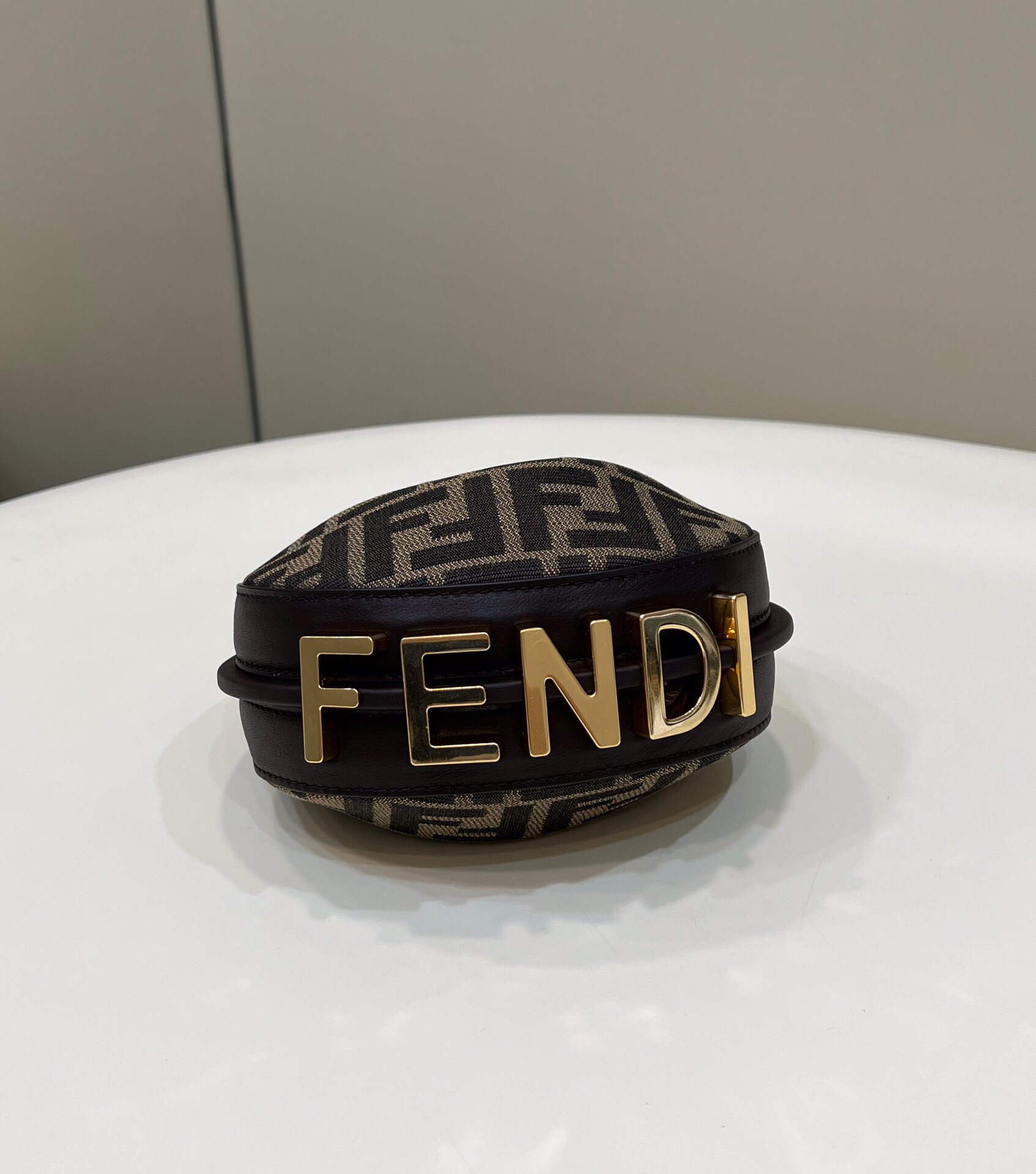Fendi 8BR798 Fendigraphy Small 80056M coffee leather Bag