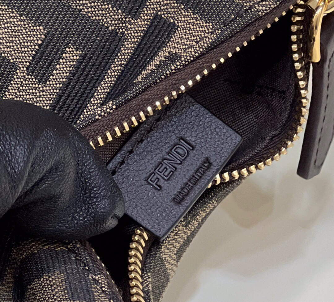 Fendi 8BR798 Fendigraphy Small 80056M coffee leather Bag