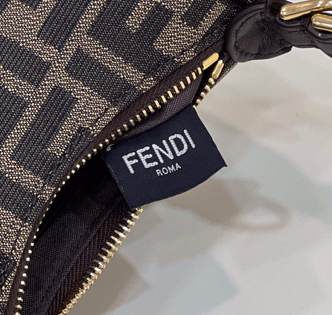Fendi 8BR798 Fendigraphy Small 80056M coffee leather Bag