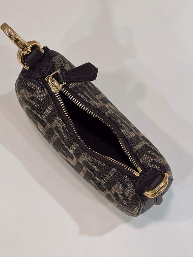 Fendi 8BR798 Fendigraphy Small 80056M coffee leather Bag