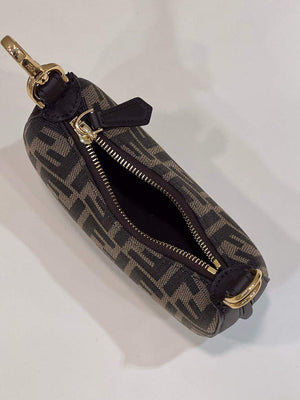 Fendi 8BR798 Fendigraphy Small 80056M coffee leather Bag - Default Title - View 9