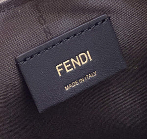 Fendi 8BR798 Fendigraphy Small 80056M Khaki Sheep Gold leather Bag - Default Title - View 6