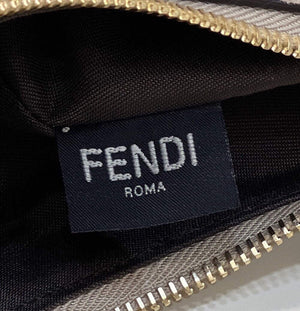 Fendi 8BR798 Fendigraphy Small 80056M Khaki Sheep Gold leather Bag - Default Title - View 8
