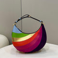 Fendi 8BR798 Fendigraphy Small 80056M Multicolor leather Bag - Default Title - View 1