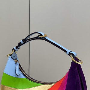 Fendi 8BR798 Fendigraphy Small 80056M Multicolor leather Bag - Default Title - View 4