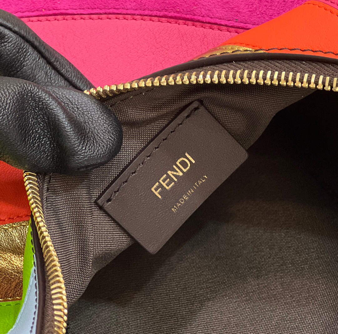 Fendi 8BR798 Fendigraphy Small 80056M Multicolor leather Bag - Default Title - View 7