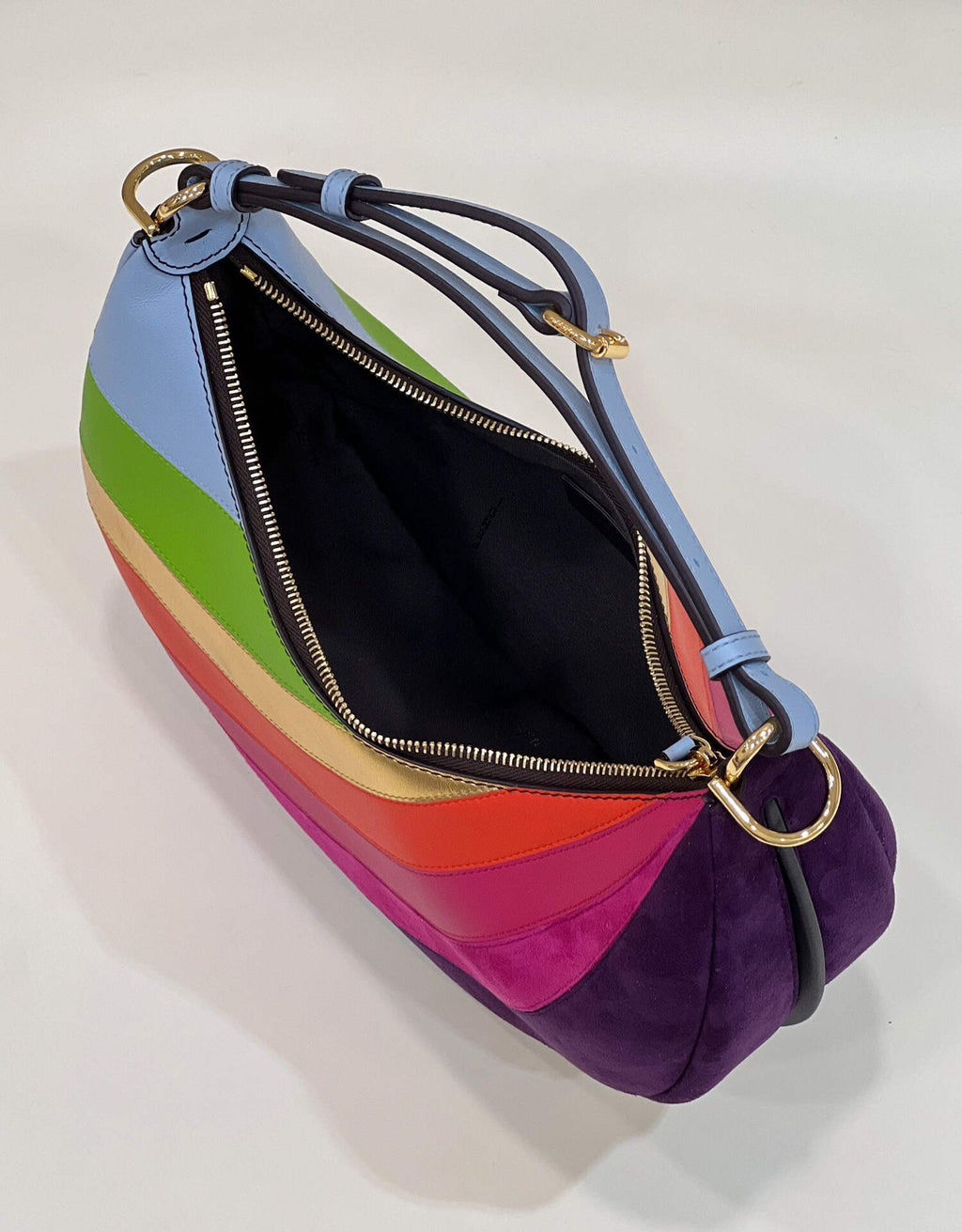 Fendi 8BR798 Fendigraphy Small 80056M Multicolor leather Bag