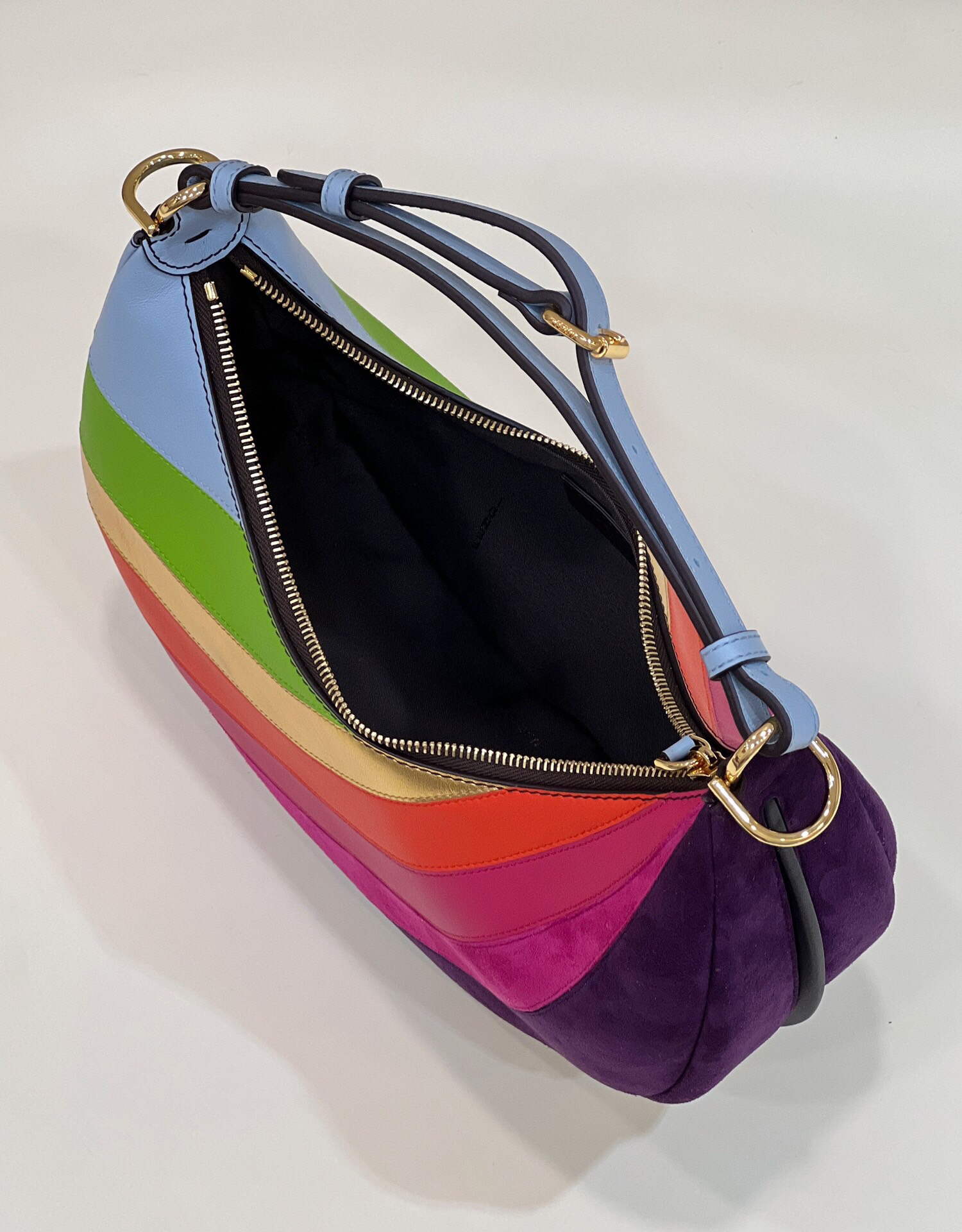 Fendi 8BR798 Fendigraphy Small 80056M Multicolor leather Bag - Default Title - View 9