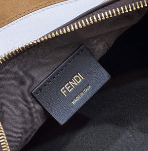 Fendi 8BR798 Fendigraphy Small 80056M wihte and Grey Multicolor leather Bag - Default Title - View 6