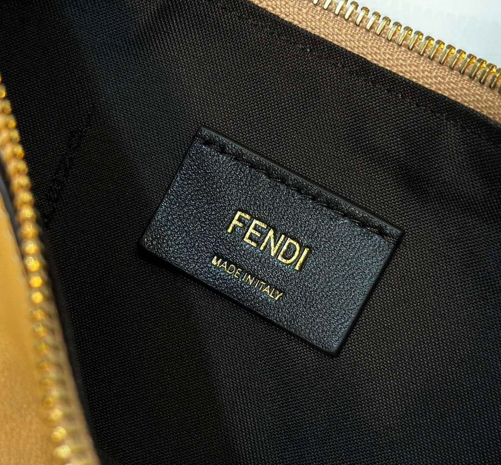 Fendi 8BR798 Fendigraphy Small Brown leather bag 80056M