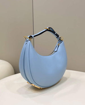 Fendi 8BR798 Fendigraphy Small Light blue leather bag - Default Title - View 2
