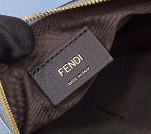 Fendi 8BR798 Fendigraphy Small Light blue leather bag - Default Title - View 6