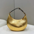 Fendi 8BR798 Fendigraphy Small Gold leather bag - Default Title - View 1