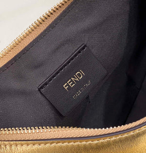 Fendi 8BR798 Fendigraphy Small Gold leather bag - Default Title - View 8
