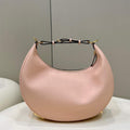 Fendi 8BR799 Fendigraphy Medium Pink laminated leather bag - Default Title - View 1
