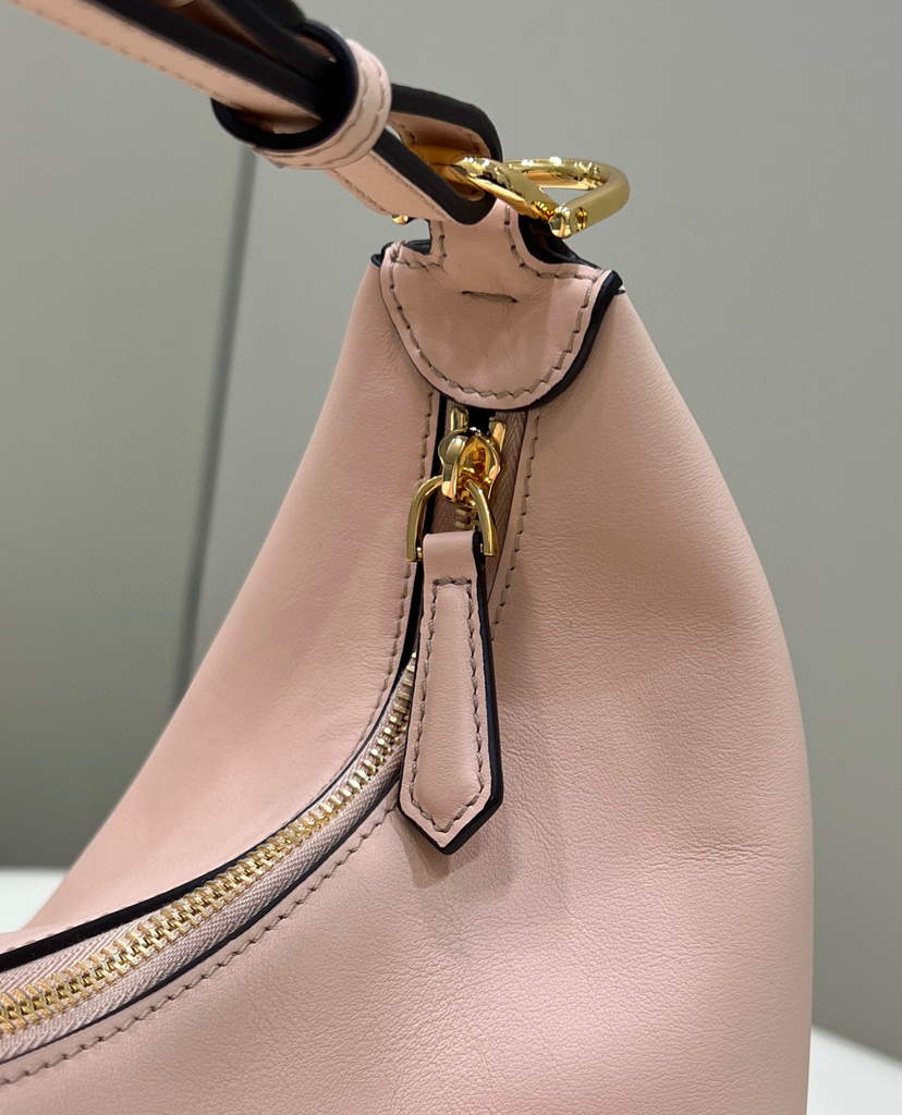 Fendi 8BR799 Fendigraphy Medium Pink laminated leather bag - Default Title - View 3