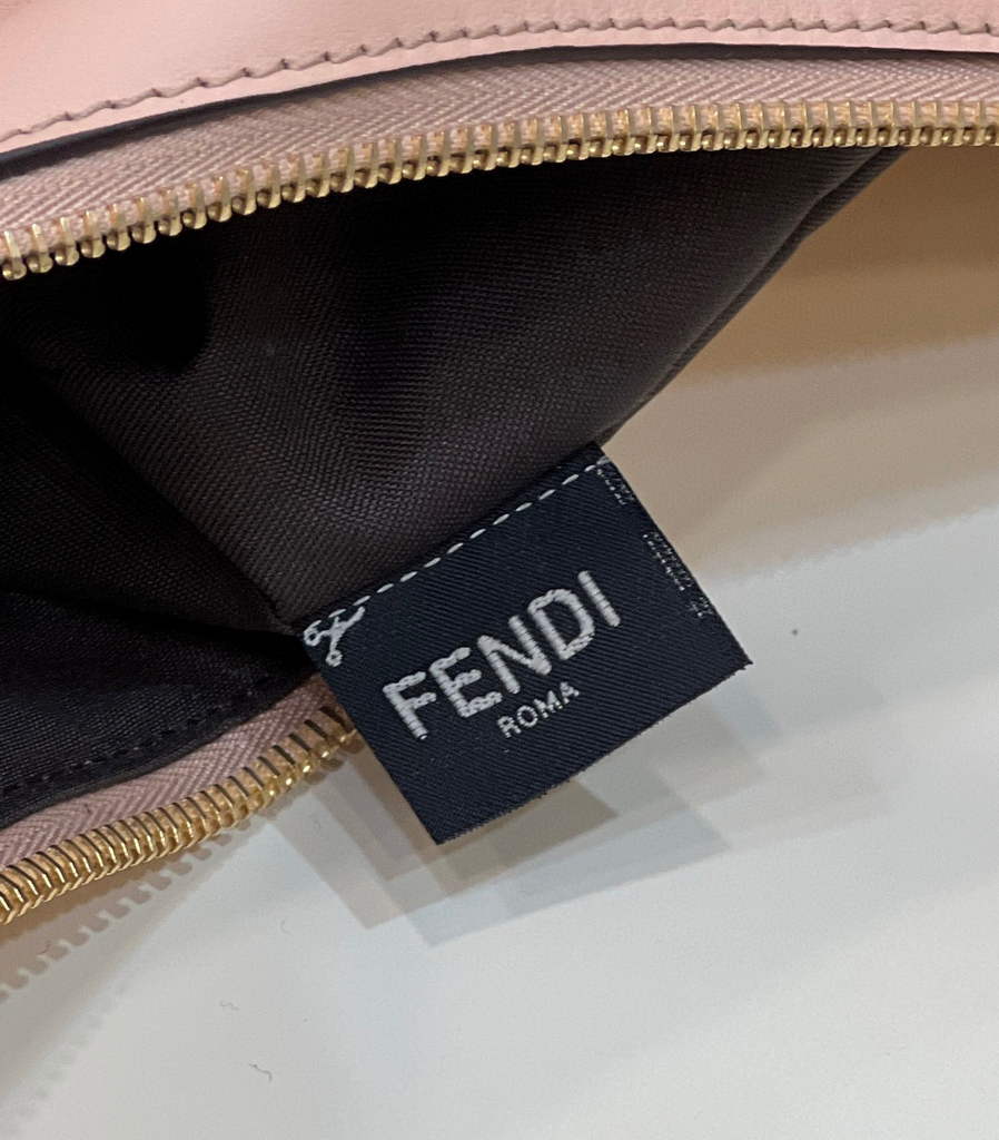 Fendi 8BR799 Fendigraphy Medium Pink laminated leather bag - Default Title - View 8