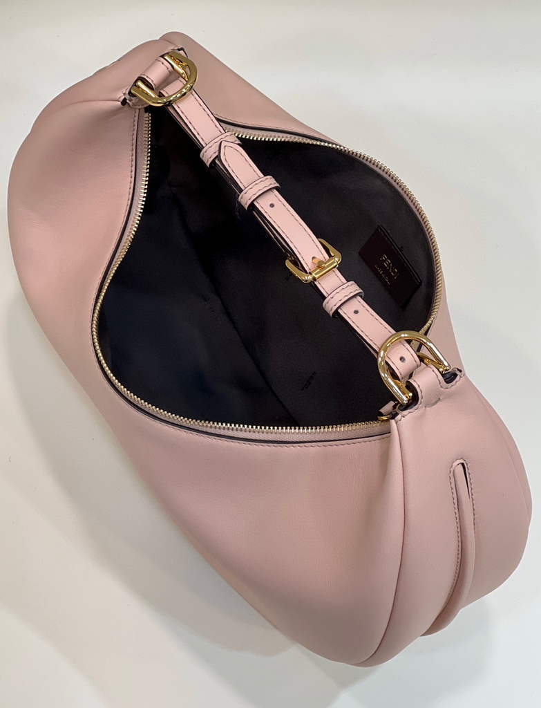 Fendi 8BR799 Fendigraphy Medium Pink laminated leather bag - Default Title - View 9