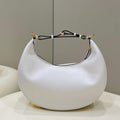 Fendi 8BR799 Fendigraphy Medium White laminated leather bag - Default Title - View 1