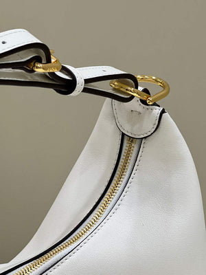 Fendi 8BR799 Fendigraphy Medium White laminated leather bag - Default Title - View 3