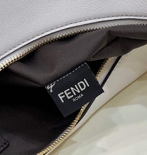 Fendi 8BR799 Fendigraphy Medium White laminated leather bag - Default Title - View 8