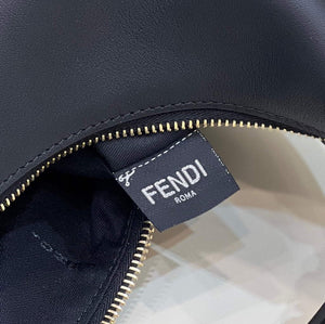 Fendi 8BR799 Fendigraphy Medium Black laminated leather bag - Default Title - View 8