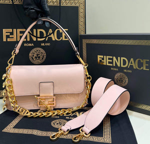 Fendi 8BR801 Baguette Brooch Bag Pink - Default Title - View 1