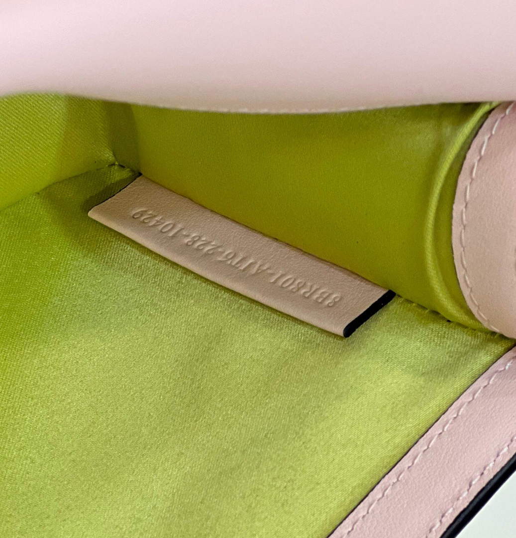 Fendi 8BR801 Baguette Brooch Bag Pink