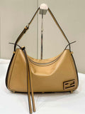 Fendi 8BR829 Simply Fendi Large Leather Brown 8662AL