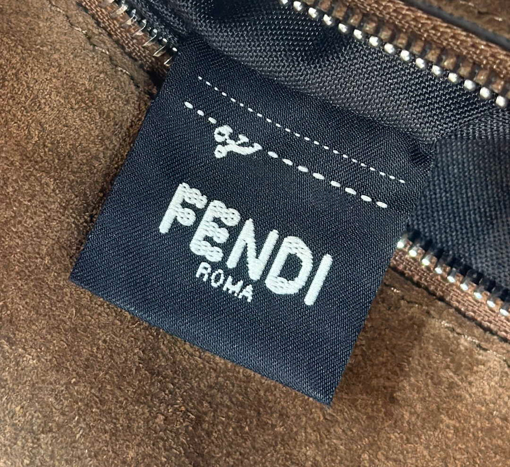 Fendi 8BR829 Simply Fendi Large Leather Brown 8662AL