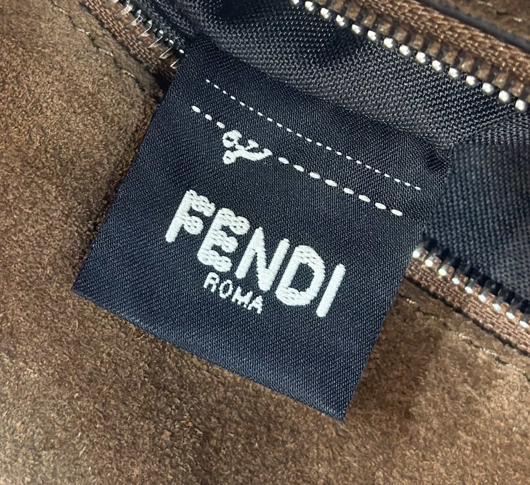 Fendi 8BR829 Simply Fendi Large Leather Brown 8662AL - Default Title - View 8