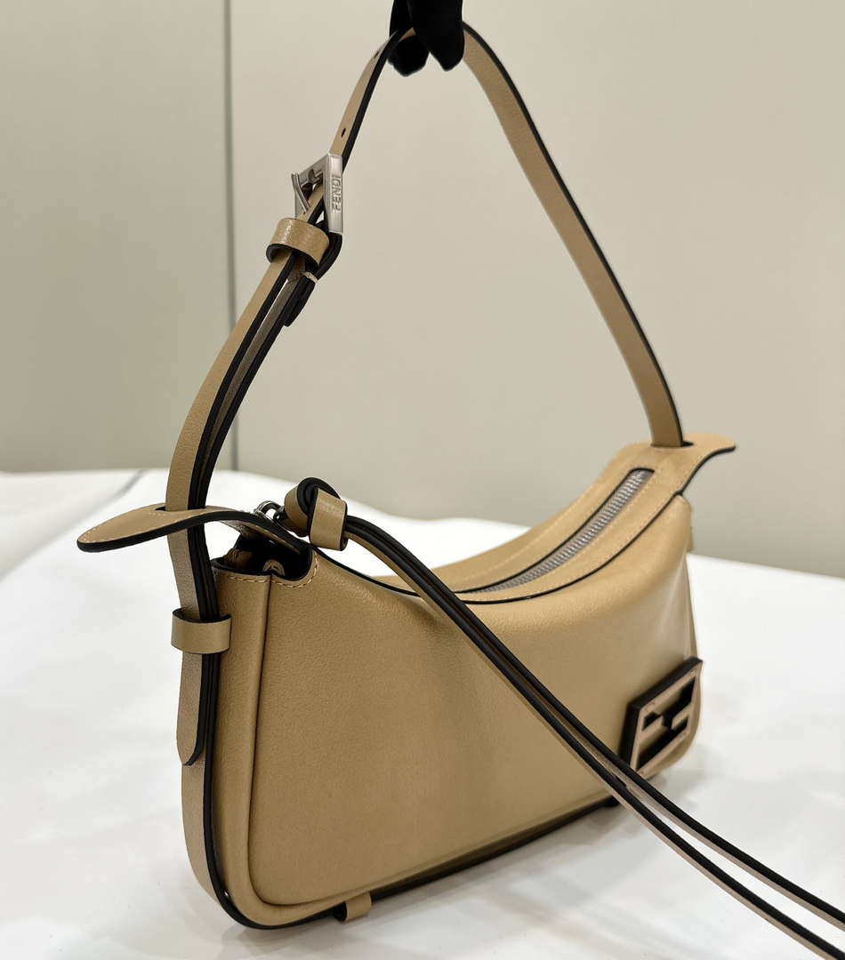 Fendi 8BR829 Simply Fendi Medium Leather Brown 8662AM