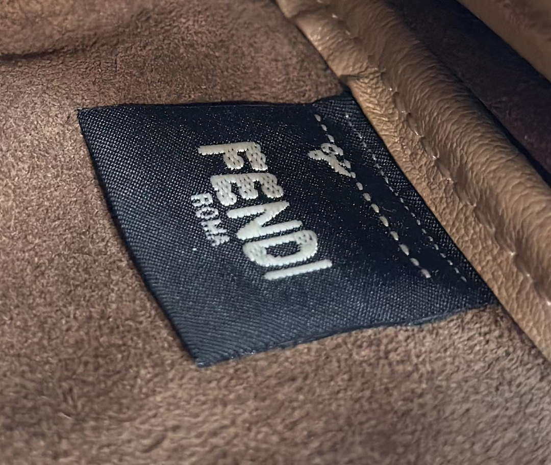 Fendi 8BR829 Simply Fendi Medium Leather Brown 8662AM - Default Title - View 8