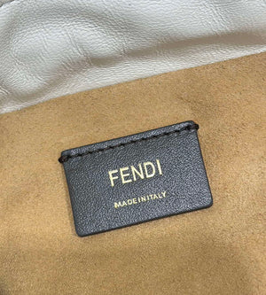 Fendi 8BR833AQ0DF1SK5 Mamma Baguette Medium White nappa leather bag 8677M - Default Title - View 6