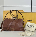 Fendi 8BR834  Mamma Baguette Large Brown nappa leather bag 8677L