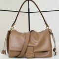 Fendi 8BR834 Mamma Baguette Large Cappuccino  nappa leather bag 8677L - Default Title - View 1