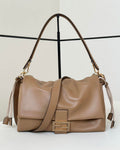 Fendi 8BR834 Mamma Baguette Large Cappuccino  nappa leather bag 8677L