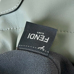 Fendi 8BR834AQ0DF0E65 Mamma Baguette Large Green nappa leather bag 8677L - Default Title - View 12