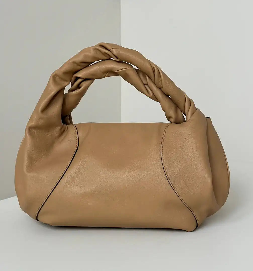 Fendi 8BR838 Fendi Spy Small Apricot leather bag