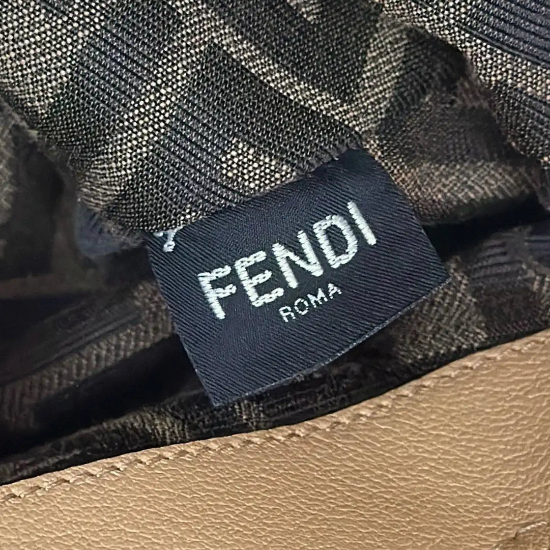 Fendi 8BR838 Fendi Spy Small Apricot leather bag