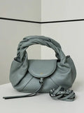 Fendi 8BR838 Fendi Spy Small Blue leather bag