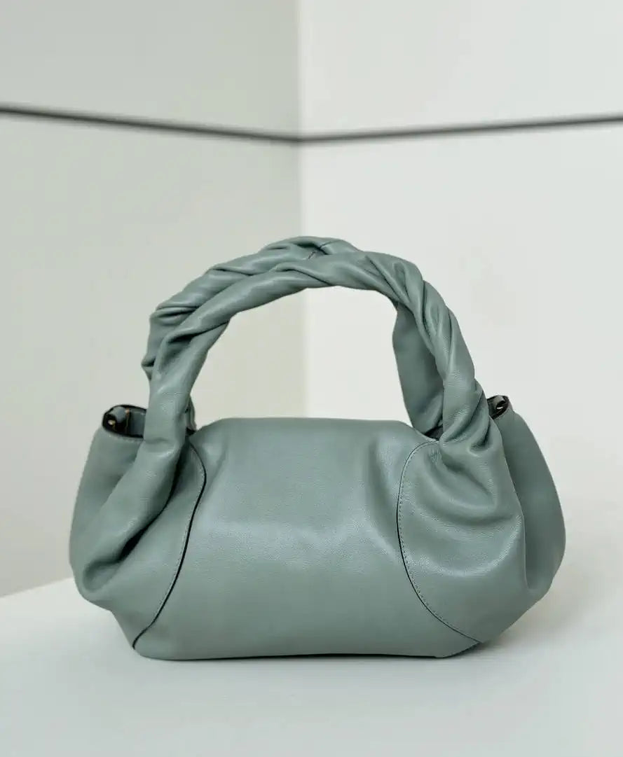 Fendi 8BR838 Fendi Spy Small Blue leather bag